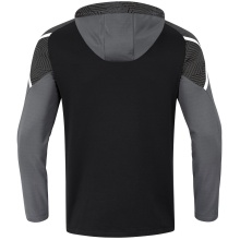 JAKO Hoodie Performance (Polyester-Fleece) black/anthracite grey Women