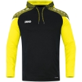 JAKO Hoodie Performance (Polyester-Fleece) black/yellow Women