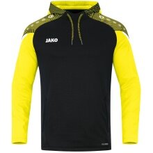 JAKO Hoodie Performance (Polyester-Fleece) black/yellow Women