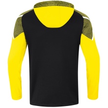 JAKO Hoodie Performance (Polyester-Fleece) black/yellow Women