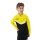 JAKO Long Sleeve Zip Top Iconic (comfortable to wear) black/yellow Kids