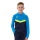 JAKO Long Sleeve Shirt Ziptop Iconic (comfortable to wear) navy blue/light blue/yellow Kinder