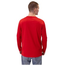 JAKO Long Sleeve Shirt Organic (Leisure, Organic Cotton) red Men's