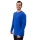 JAKO Long Sleeve Shirt Organic (Leisure, Organic Cotton) royal blue Men's