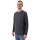 JAKO Long Sleeve Shirt Organic (Leisure, Organic Cotton) Charcoal Grey Men's