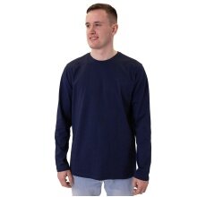 JAKO Long Sleeve Shirt Organic (Leisure, Organic Cotton) navy blue Men's