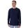 JAKO Long Sleeve Shirt Organic (Leisure, Organic Cotton) navy blue Men's