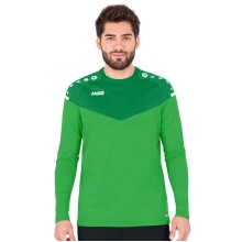 JAKO Sport Long Sleeve Sweat Champ 2.0 (100% Polyester) Green Men