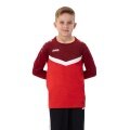 JAKO Sport Long Sleeve Sweatshirt Iconic (Polyester Stretch Fleece) red/burgundy Kids