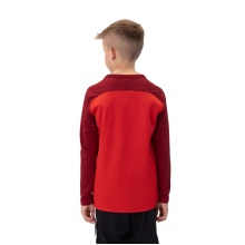 JAKO Sport Long Sleeve Sweatshirt Iconic (Polyester Stretch Fleece) red/burgundy Kids