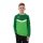 JAKO Sport Long Sleeve Sweatshirt Iconic (Polyester Stretch Fleece) green/dark green Children