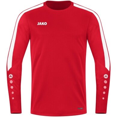 JAKO Sport Long Sleeve Shirt Sweat Power (recycled Polyester, high freedom of movement) red Men