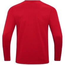 JAKO Sport Long Sleeve Shirt Sweat Power (recycled Polyester, high freedom of movement) red Men