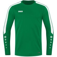 JAKO Sport Long Sleeve Shirt Sweat Power (recycled Polyester, high freedom of movement) green Kids