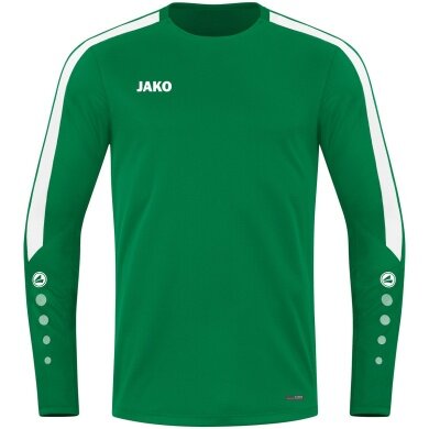 JAKO Sport Long Sleeve Shirt Sweat Power (recycled Polyester, high freedom of movement) green Kids