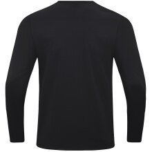 JAKO Sport Long Sleeve Shirt Sweat Power (recycled Polyester, high freedom of movement) black Men