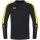 JAKO Sport Long Sleeve Sweat Power (recycled Polyester, high freedom of movement) black/yellow Men