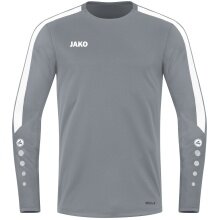 JAKO Sport Long Sleeve Sweat Power (recycled Polyester, high freedom of movement) dark grey Men