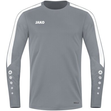 JAKO Sport Long Sleeve Sweat Power (recycled Polyester, high freedom of movement) dark grey Men