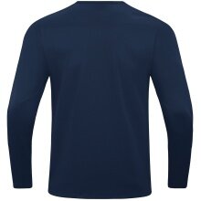 JAKO Sport Long Sleeve Sweat Power (recycled Polyester, high freedom of movement) navy blue Men