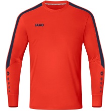 JAKO Sport Long Sleeve Shirt TW Jersey Power (Polyester Interlock) orange/navy blue Men