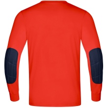 JAKO Sport Long Sleeve Shirt TW Jersey Power (Polyester Interlock) orange/navy Children