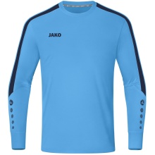 JAKO Sport Long Sleeve Shirt TW Jersey Power (Polyester Interlock) sky blue/navy blue Men