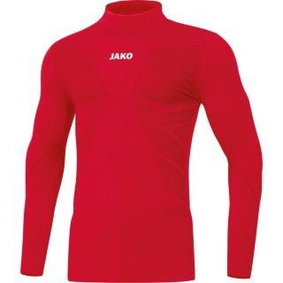 JAKO Functional Long Sleeve Turtle Neck Comfort 2.0 Underwear red Men