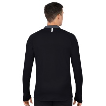 JAKO Sport Long Sleeve Shirt Ziptop Champ 2.0 (100% Polyester) black Men