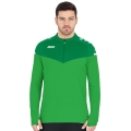 JAKO Sport Long Sleeve Shirt Ziptop Champ 2.0 (100% Polyester) Green Men