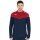 JAKO Sport Long Sleeve Shirt Ziptop Champ 2.0 (100% Polyester) Navy/Red Men