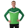 JAKO Long Sleeve Ziptop Iconic (comfortable fit) green/dark green men's