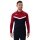 JAKO Long Sleeve Ziptop Iconic (comfortable fit) navy blue/red men's