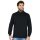 JAKO Long-sleeved Zip Top Organic - Soft Inner Side, Zip Fastener - Black Men