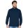 JAKO Long-sleeved Zip Top Organic - Soft Inner Side, Zip Fastener - Navy Blue Men