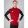 JAKO Long Sleeve Zip Top Performance (Polyester-Stretch-Fleece) red/black Men