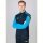 JAKO Long Sleeve Zip Top Performance (Polyester-Stretch-Fleece) navy blue/light blue Men