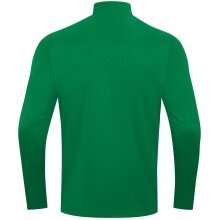 JAKO Long-sleeved Zip Top Power (recycled polyester, highly elastic) green Kids