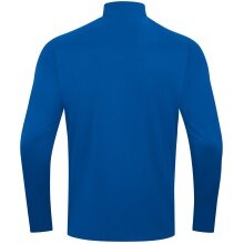 JAKO Long Sleeve Zip Top Power (recycled Polyester, highly elastic) royal blue/yellow Children