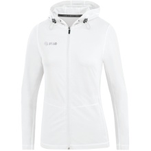 JAKO Running Jacket (Full-Zip Hooded Jacket) Run 2.0 White Women