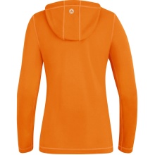 JAKO Running Jacket (Full-Zip Hooded Jacket) Run 2.0 neon orange Women