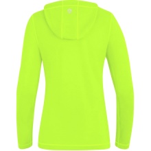 JAKO Running Jacket (Full-Zip Hooded Jacket) Run 2.0 Neon Green Women