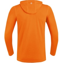 JAKO Running Jacket (Full-Zip Hooded Jacket) Run 2.0 neon orange Kids