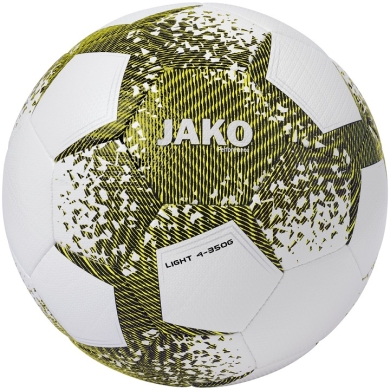 JAKO Leisure Ball Lightball Performance (Size 4-350g) white/black/yellow - 1 Ball