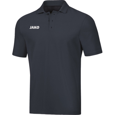 JAKO Polo Base (100% Cotton) anthracite grey Boys