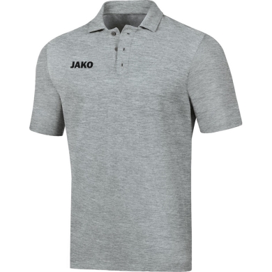 JAKO Polo Base (100% Cotton) light grey Boys