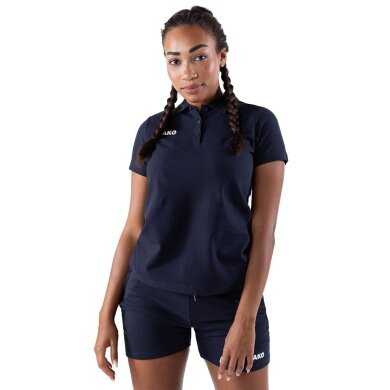 JAKO Polo Base (100% Cotton) Navy Blue Women