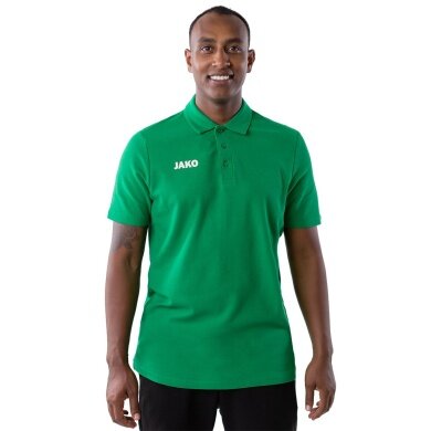 JAKO Polo Base (100% Cotton) green Men