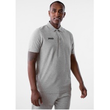 JAKO Polo Base (100% Cotton) Light Grey Men