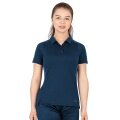 JAKO Sport-Polo Challenge (Polyester-Stretch-Jersey) navy mottled/blue Women